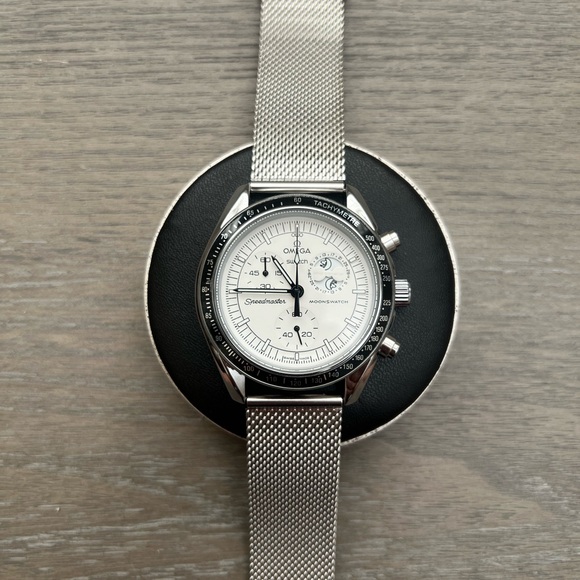 MoonSwatch Metal Case Mod - Mission to the Moonphase